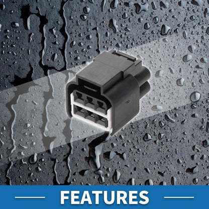 6 Pin Throttle Pedal Sensor Connector Plug for BMW & Mercedes-Benz