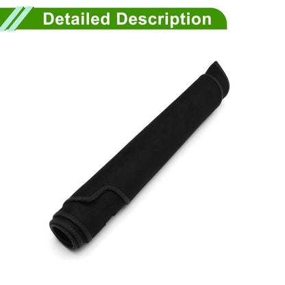 Dashboard Cover Mat for Honda Insight 2009-2014 Sun Protector Black
