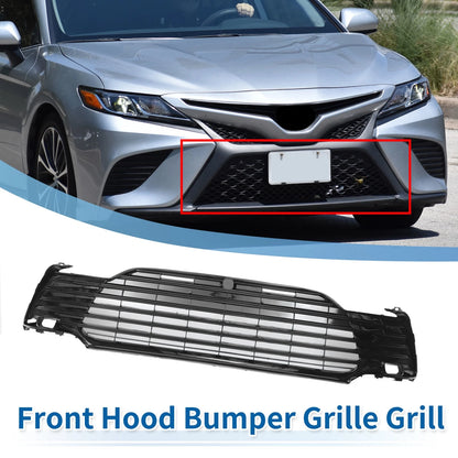 Front Lower Bumper Grille for Toyota Camry LE 2021-2022 Black