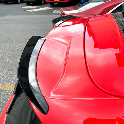 Rear Spoiler Lip for Ford Focus ST Line Hatchback (2019-2023) Gloss Black
