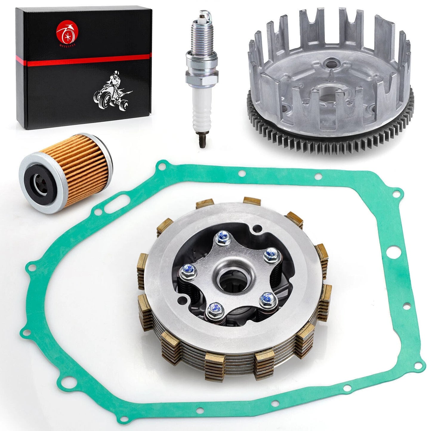 Heavy Duty Clutch Assembly & Basket for Yamaha Warrior 350 (87-04)