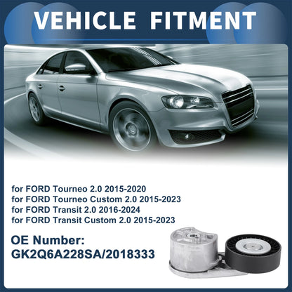 Belt Tensioner for Ford Tourneo 2.0 (2015-2020) - Metal 1 x Unit