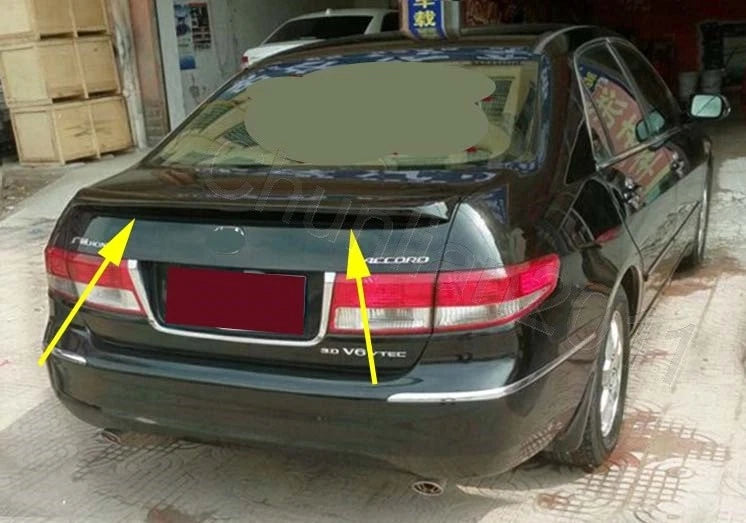 Unpainted Boot Spoiler Wing ABS for Honda Accord 4DR Sedan (2003-2005)