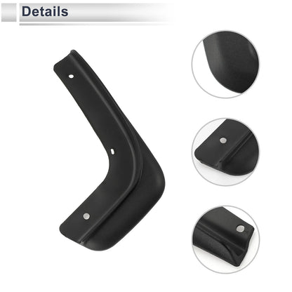 Mud Flaps Splash Guards 1 x Set for Volvo C30 (2010-2015)