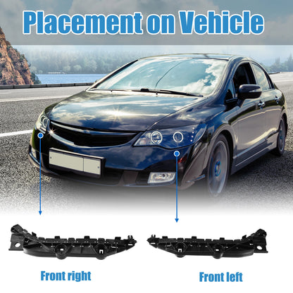 Left Right Front Bumper Bracket for Honda Civic (2005-2011)