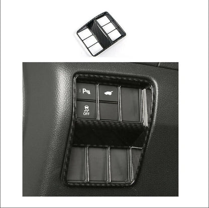 12x Interior Decoration Trim Cover Carbon Fiber for Honda CR-V (2017–2022)