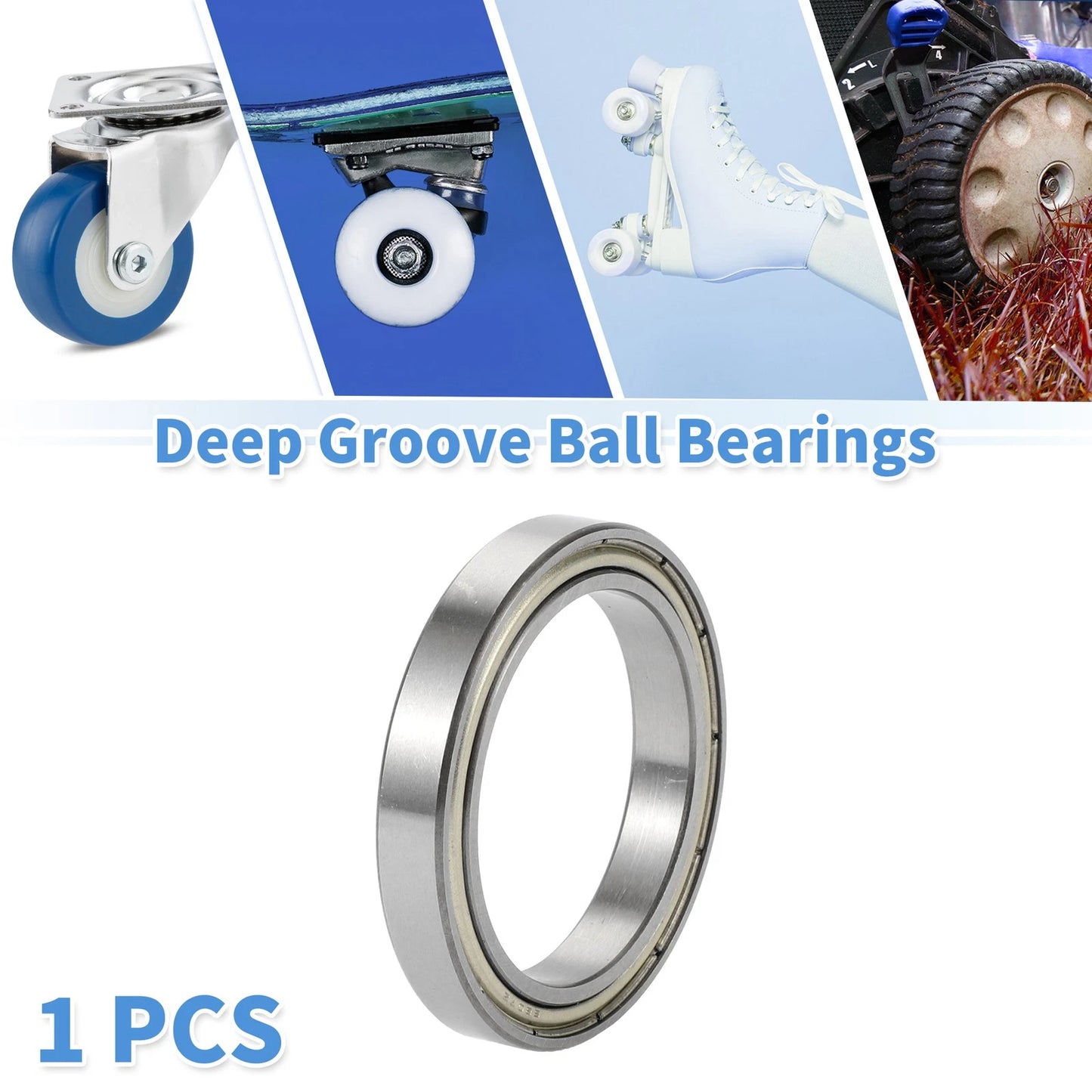 Deep Groove Ball Bearings 35x47x7mm 1Pc Scooter Skateboard Wheel
