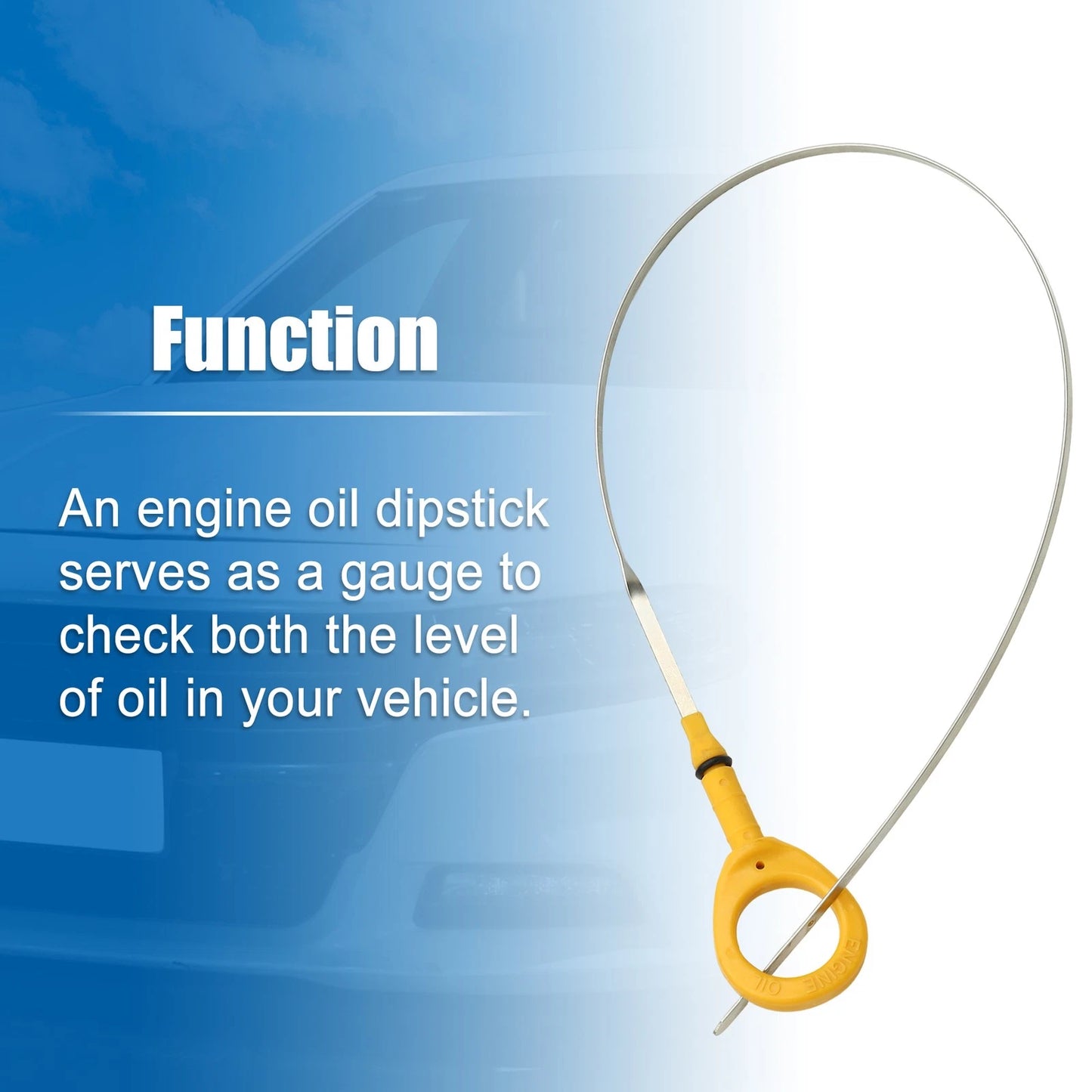 Car Engine Oil Fluid Level Dipstick for Toyota 4Runner (2010-2023)