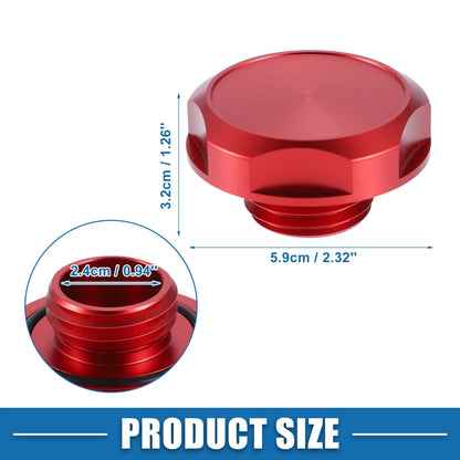 Red Engine Oil Filler Cap Cover for Nissan Most Models