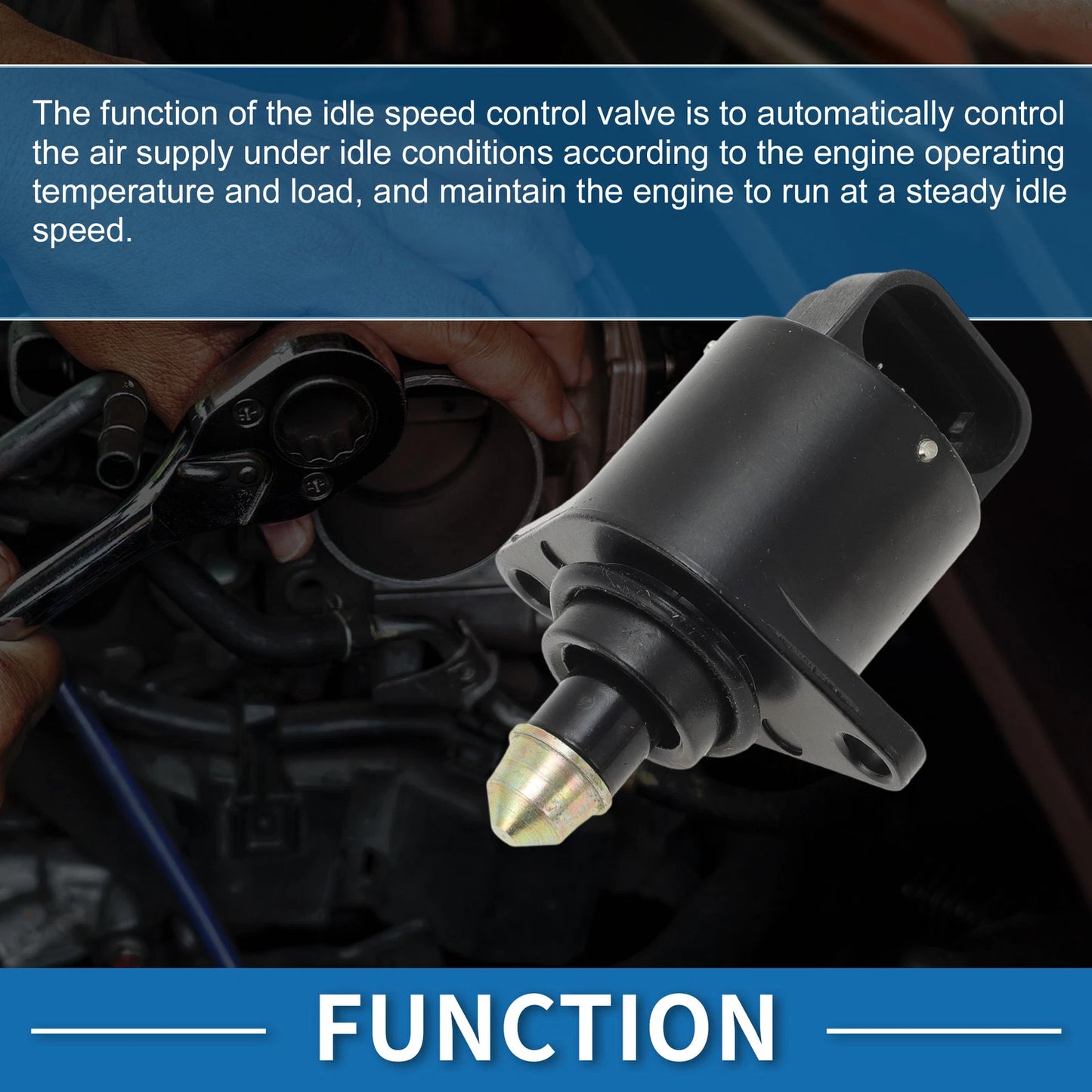 Idle Air Control Valve for Peugeot 206 (1996-2016)