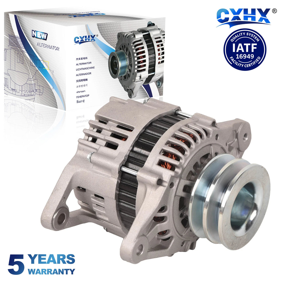 Alternator for Nissan Navara D21 D22 Diesel TD27 2.7L QD32 3.2L (1987-2005)