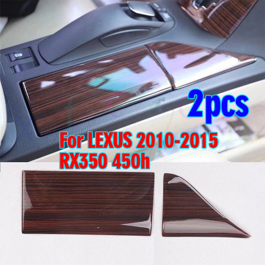 Cup Holder Panel Trim / Wood Grain Look for LEXUS RX350 450h (2010–2015)