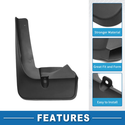 Mud Flap Splash Guards for Lexus RX500h RX350h RX350 (2023-2024)