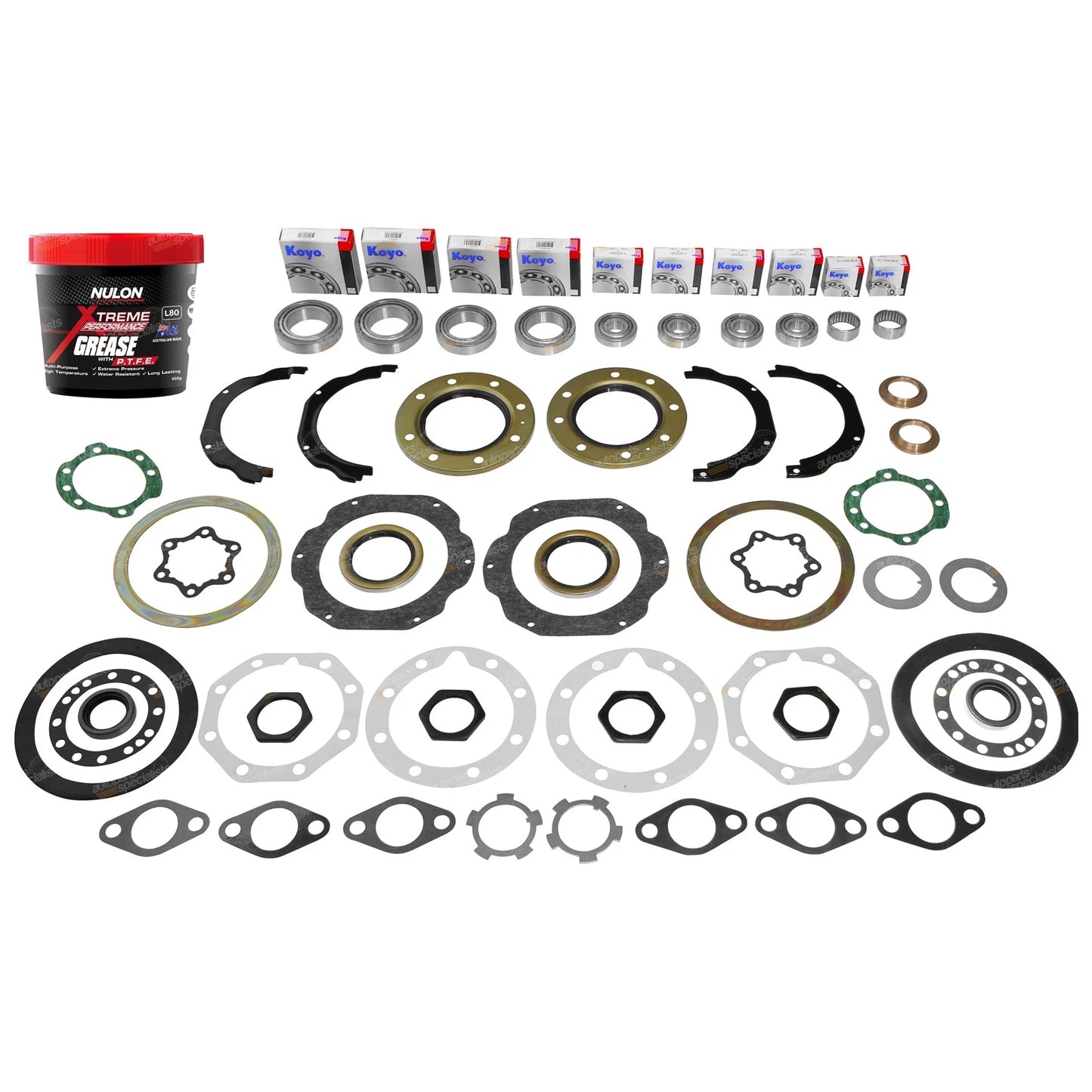 Swivel Hub Wheel Bearing + Grease for Toyota HDJ78 HDJ79 HZJ78 HZJ79