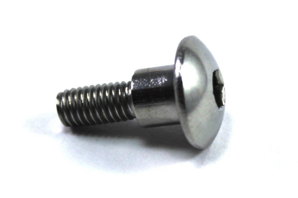 2 x M5 x 16mm stainless fairing bodywork bolt + 6mm shoulder