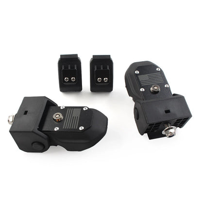 Hood Latch Lock Catch Pair for Jeep Wrangler JL (2018-2023)
