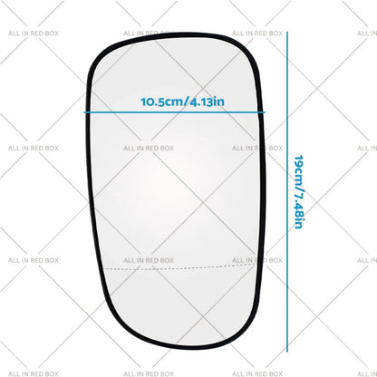 Heated Left Mirror Glass for Saab 9-5, 9-3 (1998-2012)