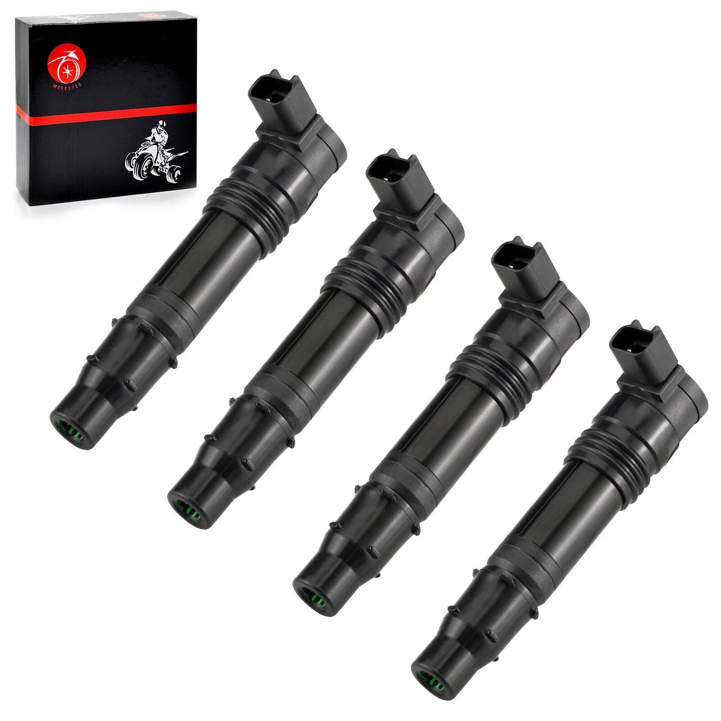 4x Ignition Coils for Kawasaki ZX1400/ZX1000 ZX-14/ZX-14R/ZX-14/ZX-10R (2006–2023)