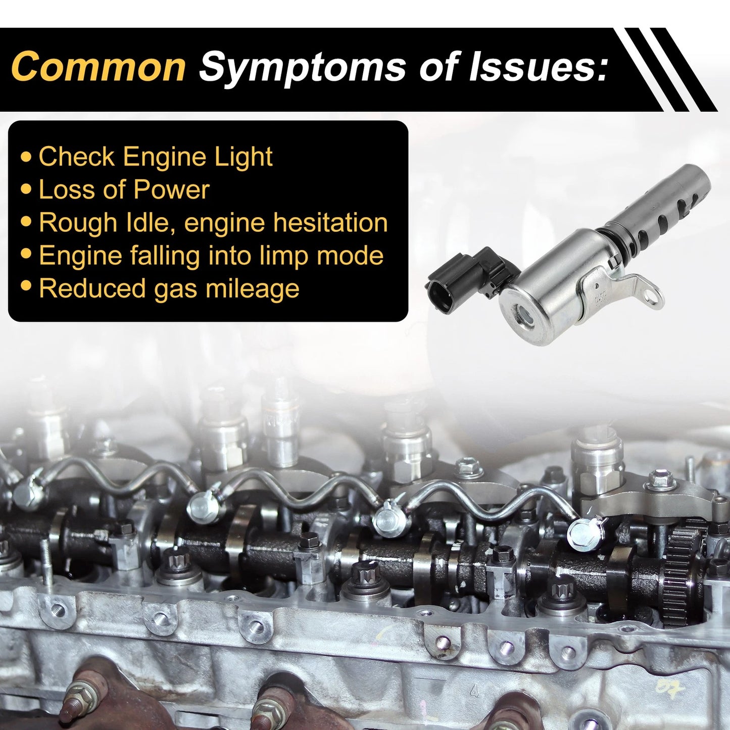 Engine Variable Valve Timing VVT Solenoid for Toyota Tacoma (2005–2010)
