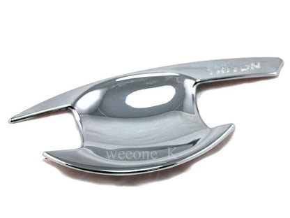 Door Handle Bowl Inserts Covers for Mitsubishi L200 Triton Ute(2005-2014)