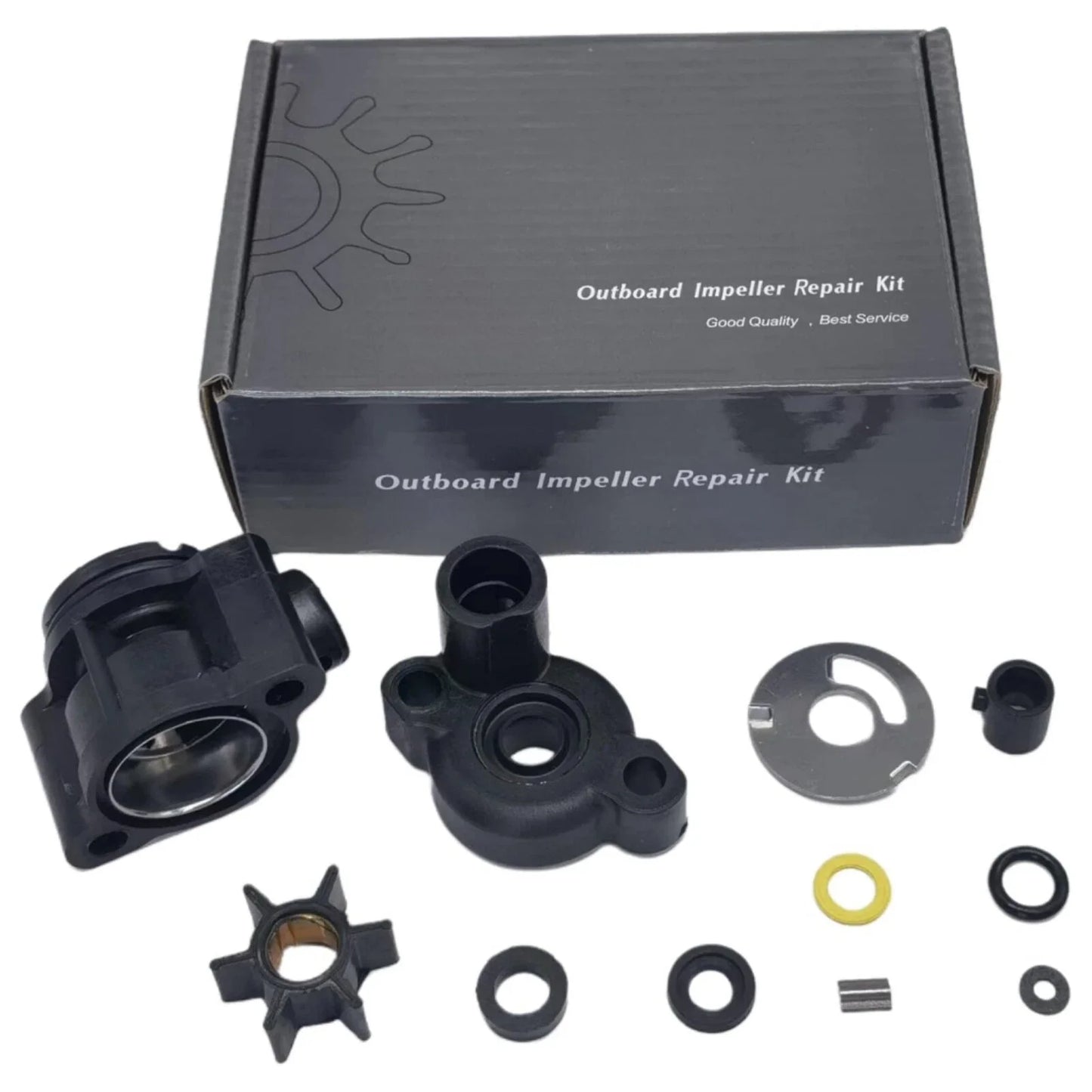 Water Pump Impeller Kit for Mercury 4/4.5/7.5/9.8HP Models 110