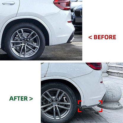 Rear Bumper Side Splitter Trim for BMW X3 G01 LCI M Sport (2018-2021)