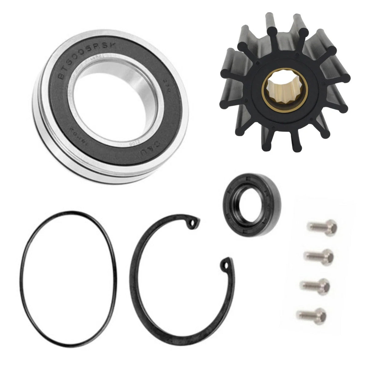 Volvo Penta Raw Water Sea Pump Rebuild Kit Impeller Seal for 212/300 Series