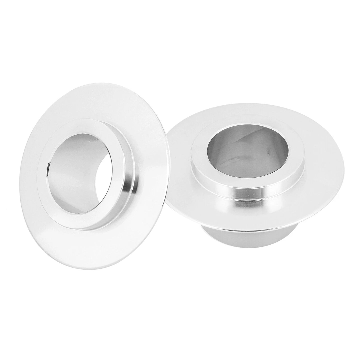 Front Tapered Axle Wheel Spacers for Harley Touring (2008-2018) Chrome 2 x