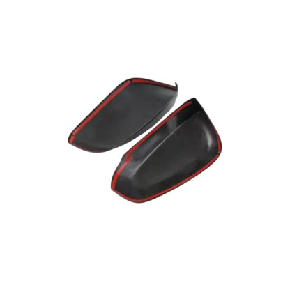 Carbon Fiber Side Rearview Mirror Cap Cover Trim for Toyota BZ4X (2022–2024)