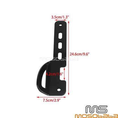 Chrome Front Tie-Down Mount Brackets for Harley FLHXSE (2023-2024)