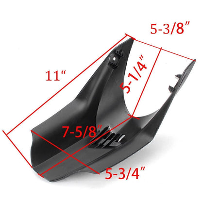 Mudguard Extender for BMW R1200GS 2013-2023 & R1200GSA 2014-2023 Black