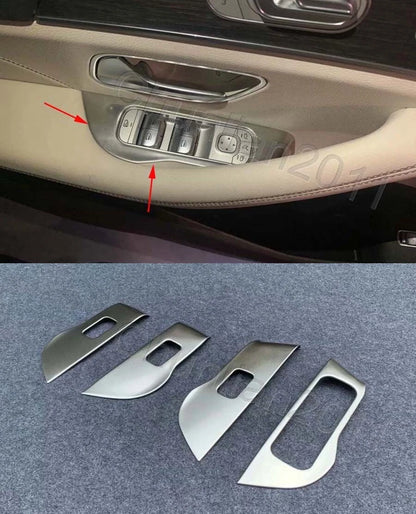 Inner Door Window Lift Regulator Cover Trim for Benz GLE350 GLE450 (2020-2021)
