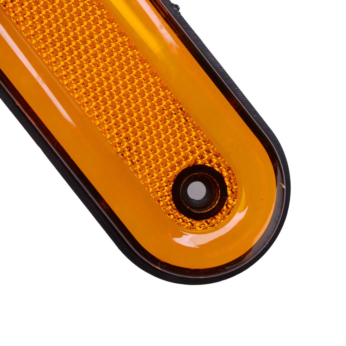 8x Universal Amber Oval LED Side Marker Lights for Car SUV Truck