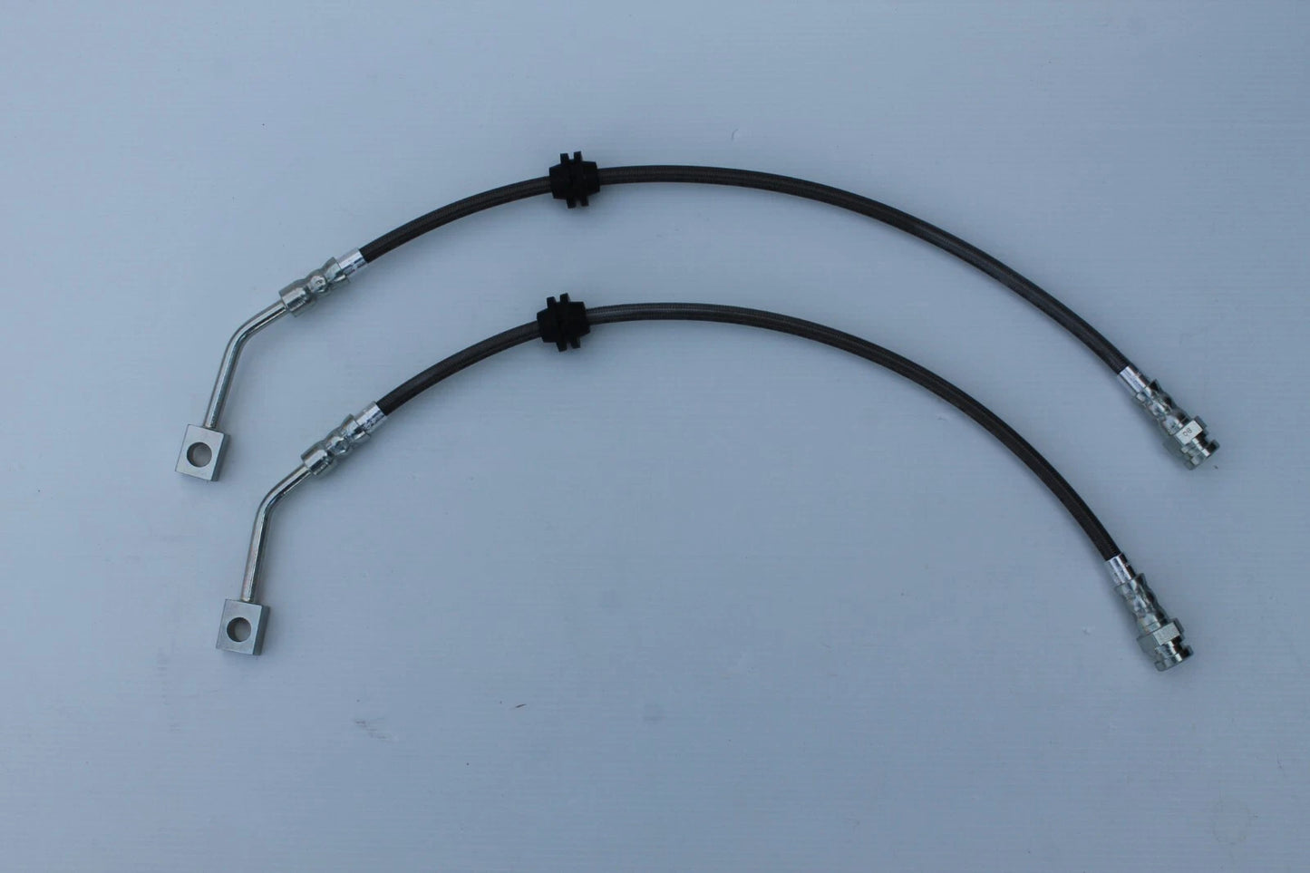 Braided Front Brake Hose Set (2) for BA FPV Falcon Pursuit Ute (2002-2008)