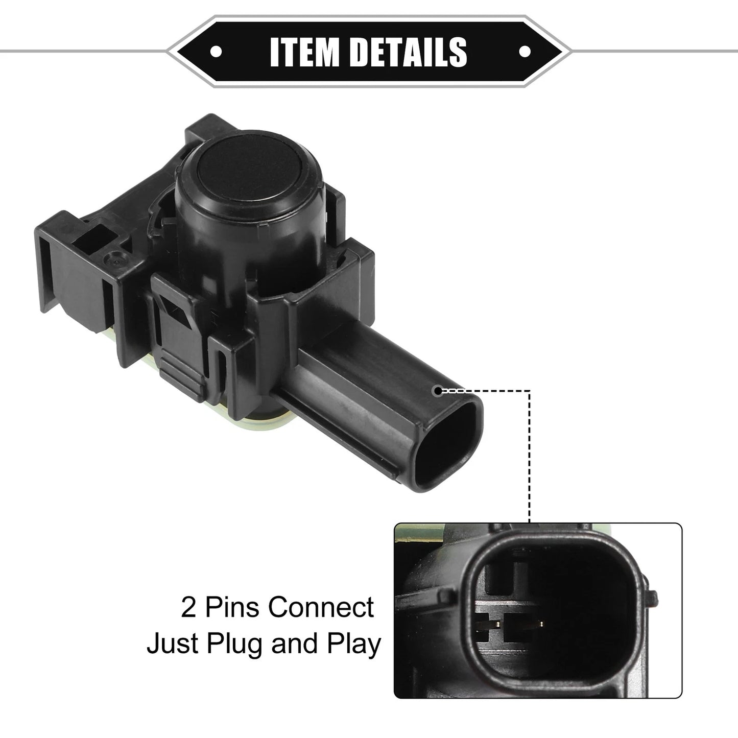 4x Rear Bumper Reverse Parking Assist Sensor for Mazda 6 (2018-2021)