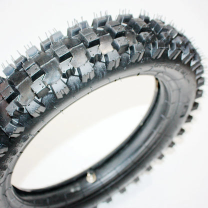 3.00-12 80/100-12 Rear Knobby Tire + Tube for PIT PRO Trail Dirt Bike