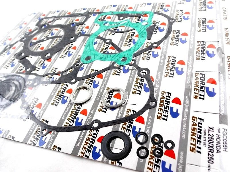 Complete Engine Gasket Set & Oil Seals for Honda XL250/S (1978-1981)