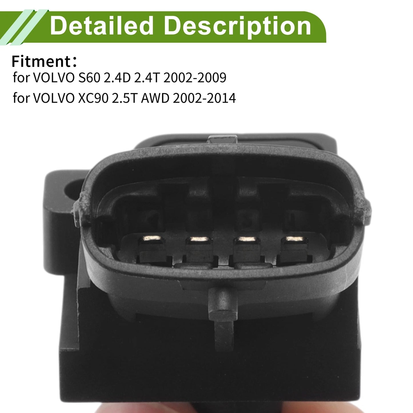 MAP Sensor for Volvo S60 2.4D 2.4T (2001-2009)