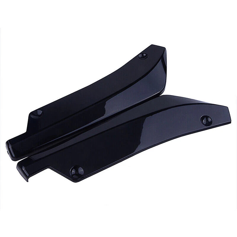 Glossy Black Rear Bumper Diffuser Splitter Canards for BMW E90 F30 F10 G30