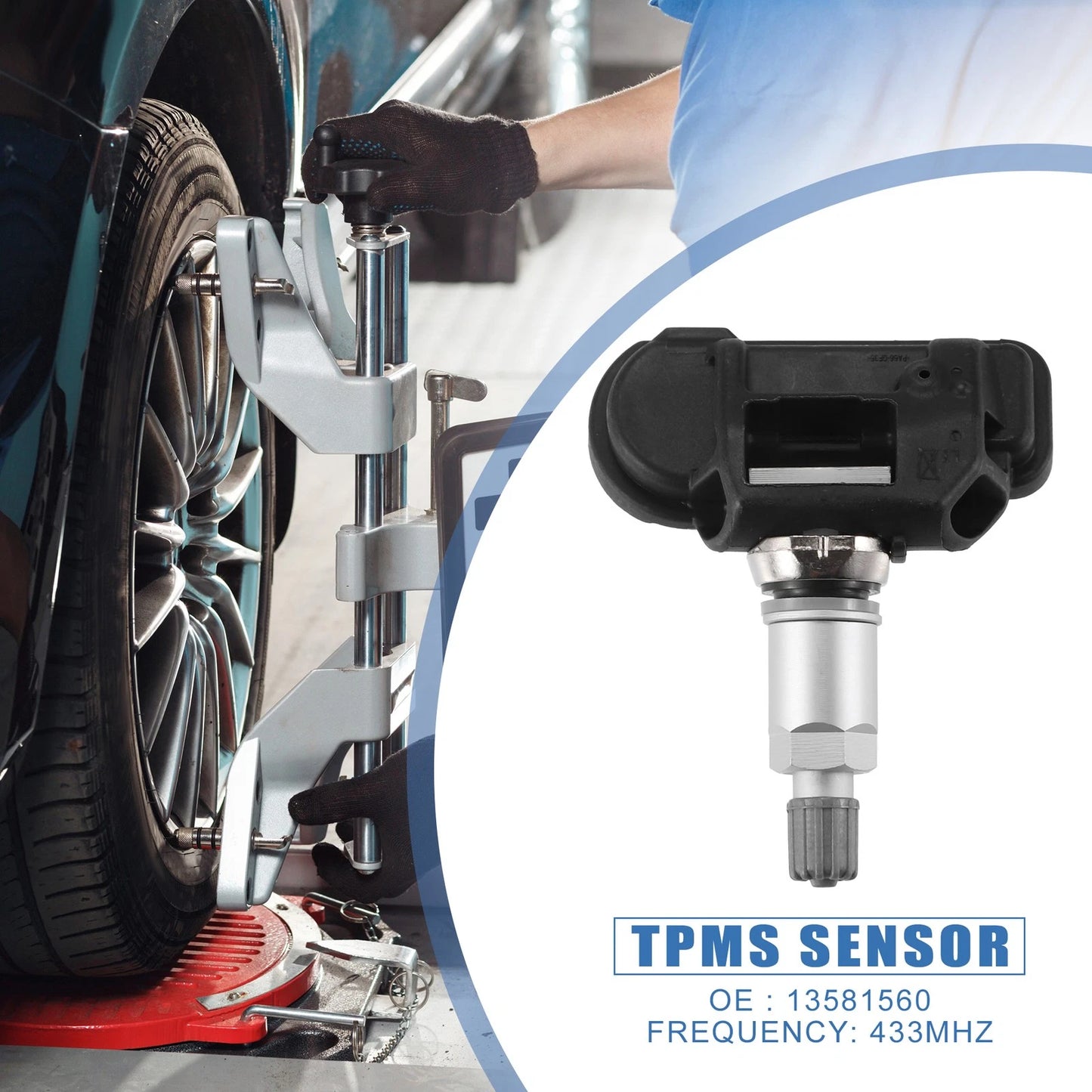 4 x TPMS Sensor for Chevrolet C7 Corvette (2014-2019)