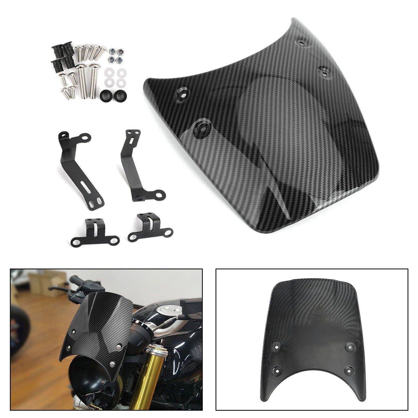 Windshield Fairing for BMW R Nine T (2014-2023) Carbon F3