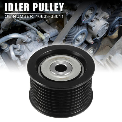 Drive Belt Idler Pulley Crankshaft Pulley for Toyota Tundra