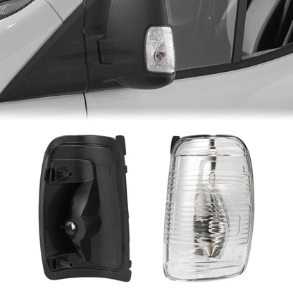 Left Right Wing Mirror Indicator Lamp Lens Cover for Ford Transit (2014)