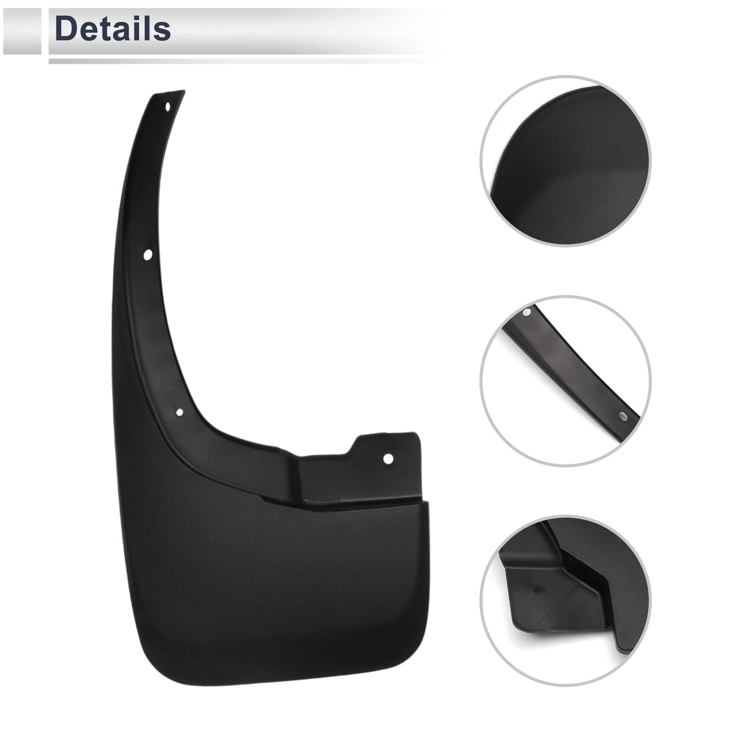 Mud Flaps Splash Guards 1 Set for Isuzu D-MAX (2021-2024)