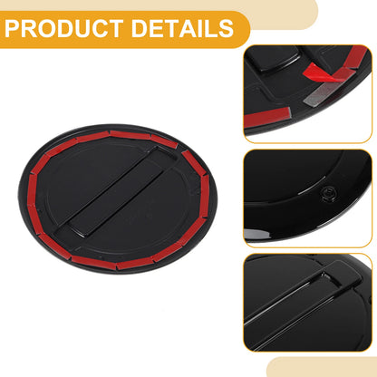 Fuel Tank Door Cap for Dodge Ram Fuel Filler Flap Cover Black (2023-2025)