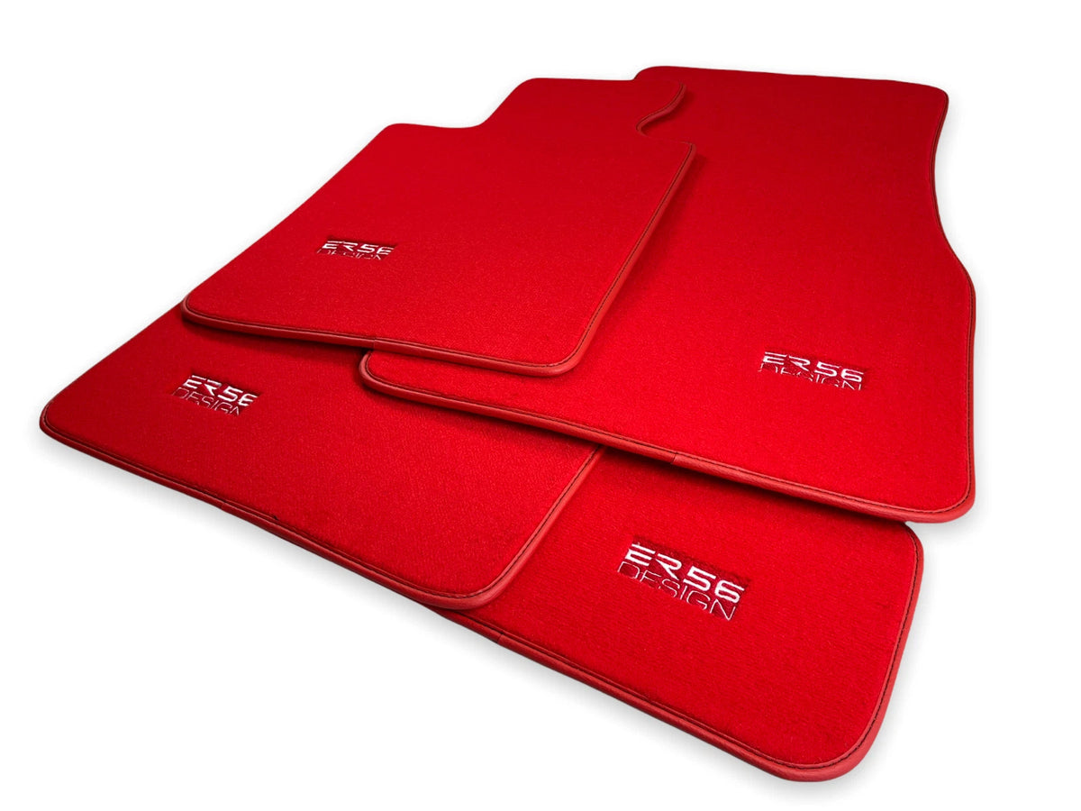 Premium Red Floor Mats for BMW 3 Series G20 G21 (2019-2023)