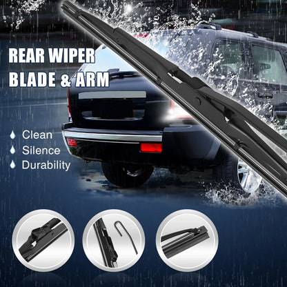 Rear Windshield Wiper Arm Set 285mm 11 Inch for Dodge Caliber (2008-2017)