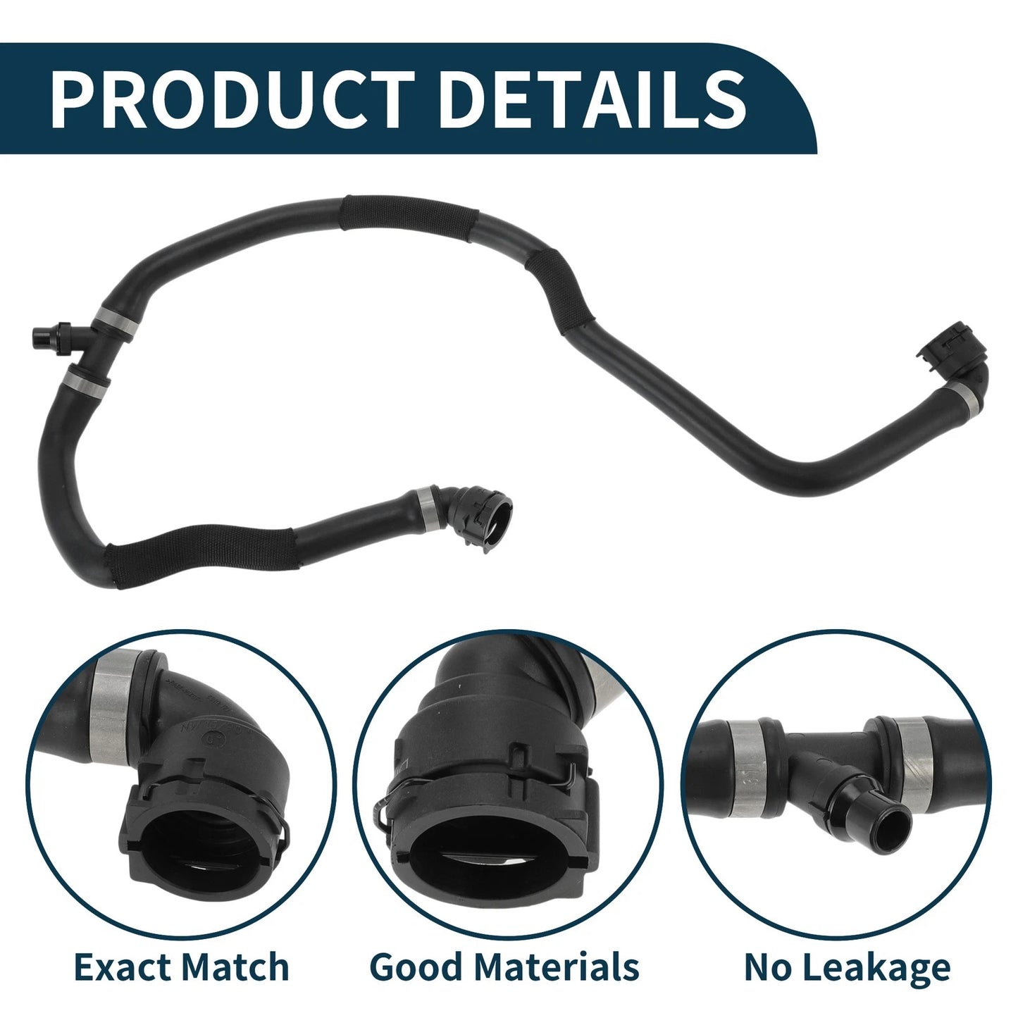 Radiator Hose 2.0L for BMW X3 Coolant Pipe (2017 - 2025)