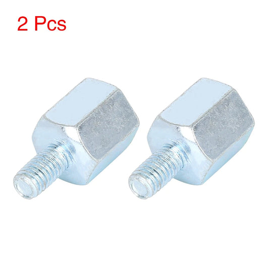2 x Rearview Mirror Adapters 8mm RH to 6mm RH for Motorcycle Bike
