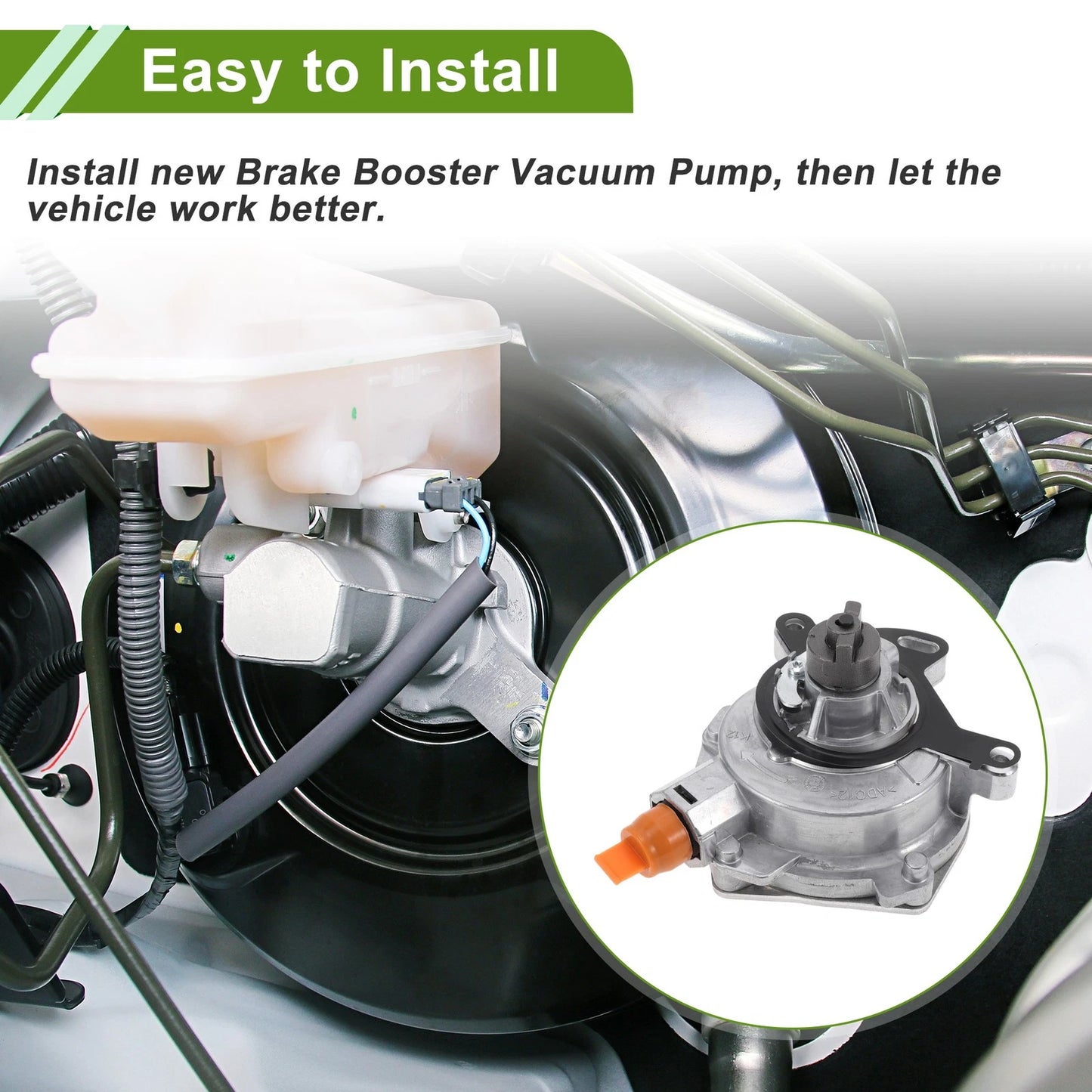 Brake Vacuum Pump for Ford Escape (2013-2016)